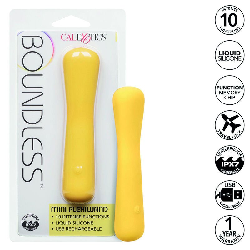 CALEXOTICS - BOUNDLESS MINI WAND FLEXIBLE - Estimuladores - El Arte del Placer