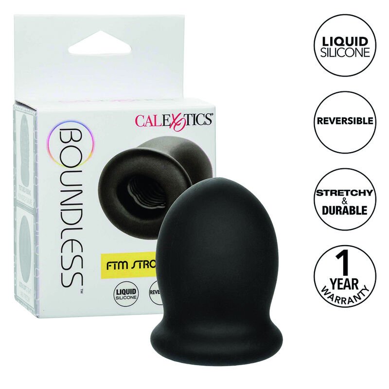 CALEXOTICS - BOUNDLESS FTM STROKER REVERSIBLE 5CM - JUGUETES BIENESTAR - El Arte del Placer