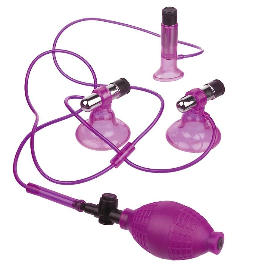FETISH FANTASY SERIES - TRIPLE SUCCIONADOR VIBRADOR - Desarrolladores Vagina&Clítoris - El Arte del Placer
