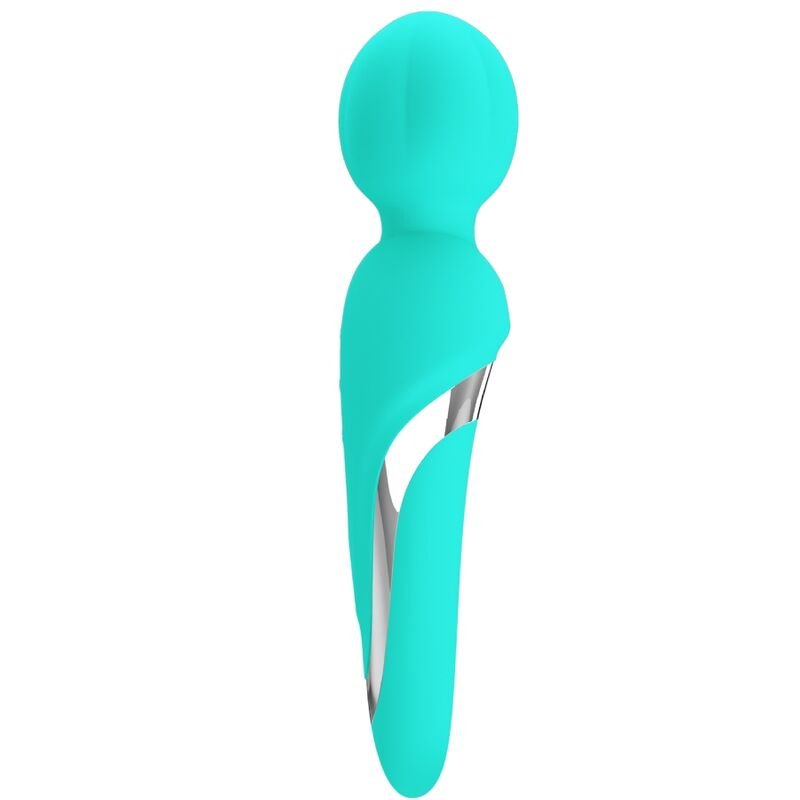 PRETTY LOVE - WALTER VIBRADOR WAND VERDE AGUA - Estimuladores - El Arte del Placer