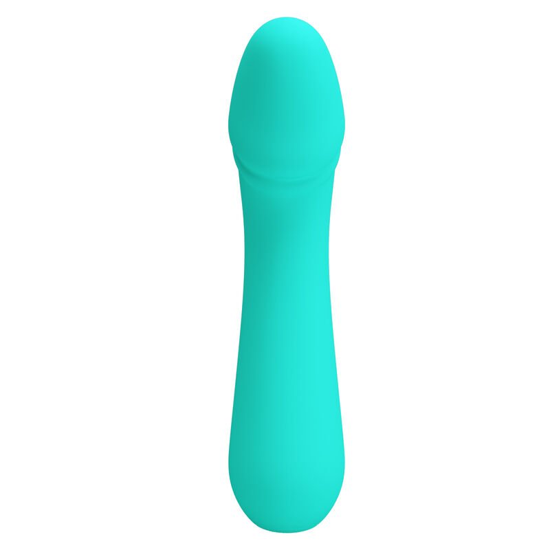 PRETTY LOVE - CETUS VIBRADOR RECARGABLE VERDE AGUA - JUGUETES BIENESTAR - El Arte del Placer