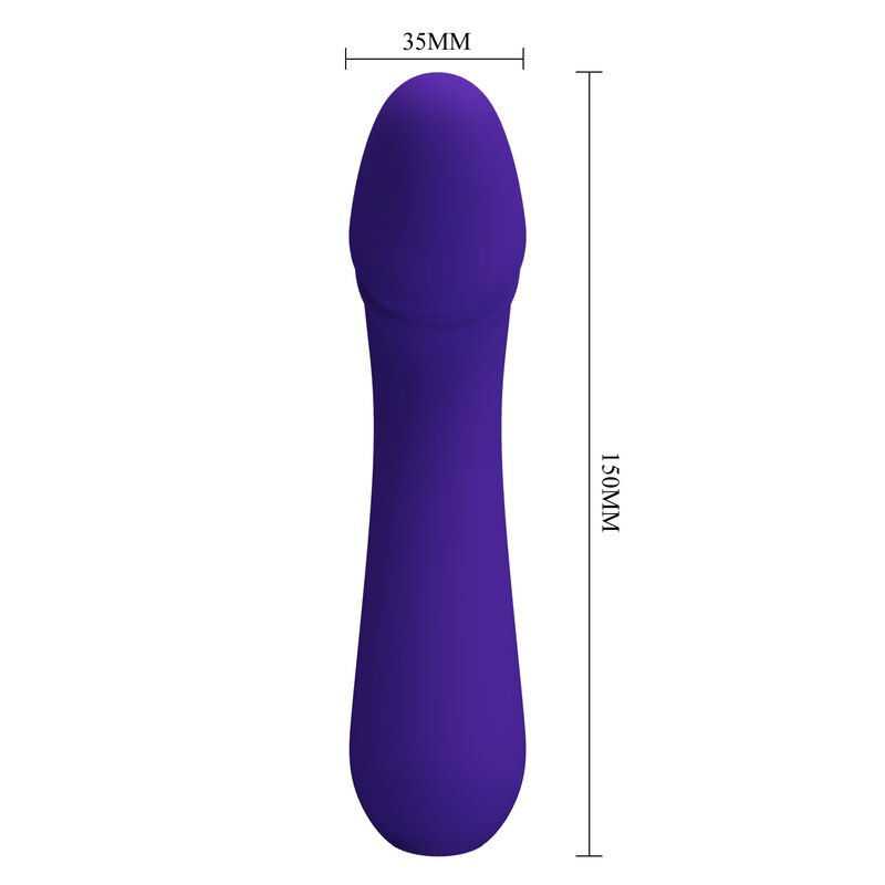 PRETTY LOVE - CETUS VIBRADOR RECARGABLE LILA - Imagen 6
