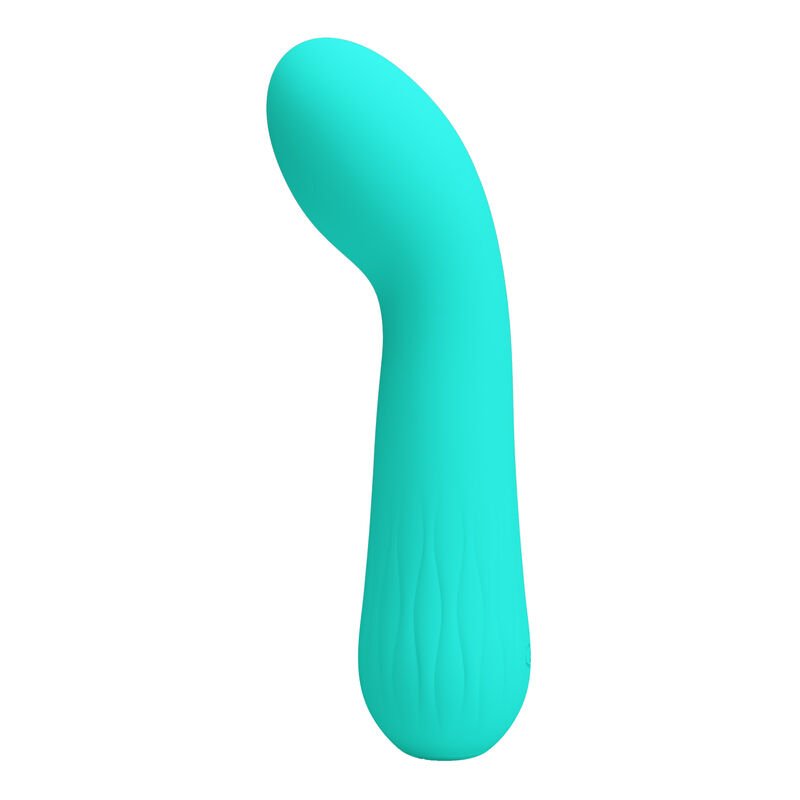 PRETTY LOVE - FAUN VIBRADOR RECARGABLE VERDE AGUA - JUGUETES BIENESTAR - El Arte del Placer