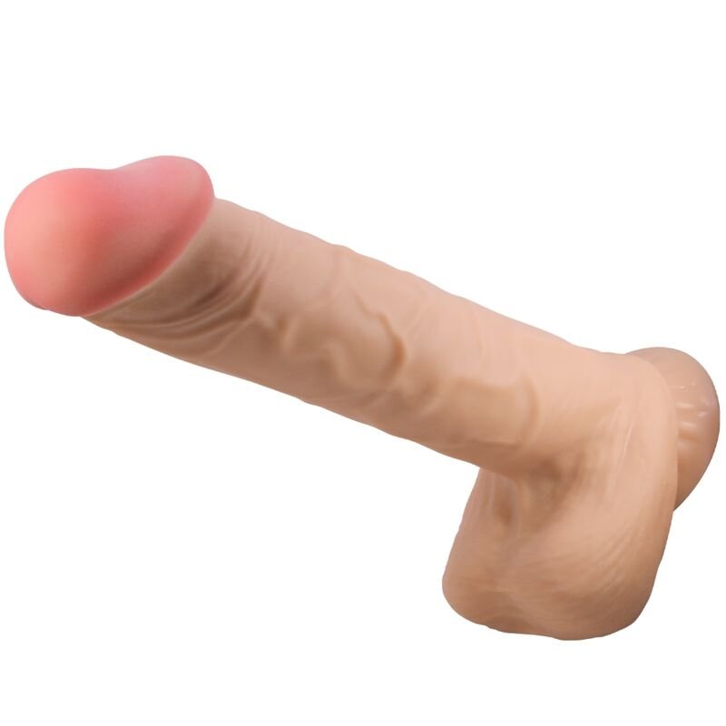 PRETTY LOVE - SLIDING SKIN SERIES DILDO REALÍSTICO CON VENTOSA PIEL DESLIZANTE 26 CM - Dildos sin Vibración - El Arte d…