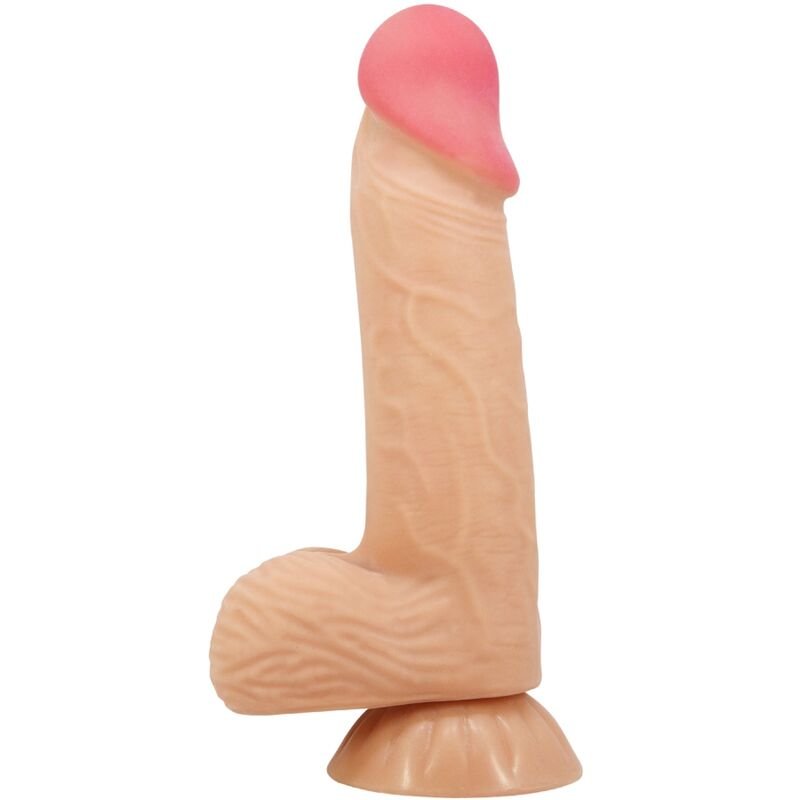 PRETTY LOVE - SLIDING SKIN SERIES DILDO REALÍSTICO CON VENTOSA PIEL DESLIZANTE 20.6 CM - Dildos sin Vibración - El Arte…