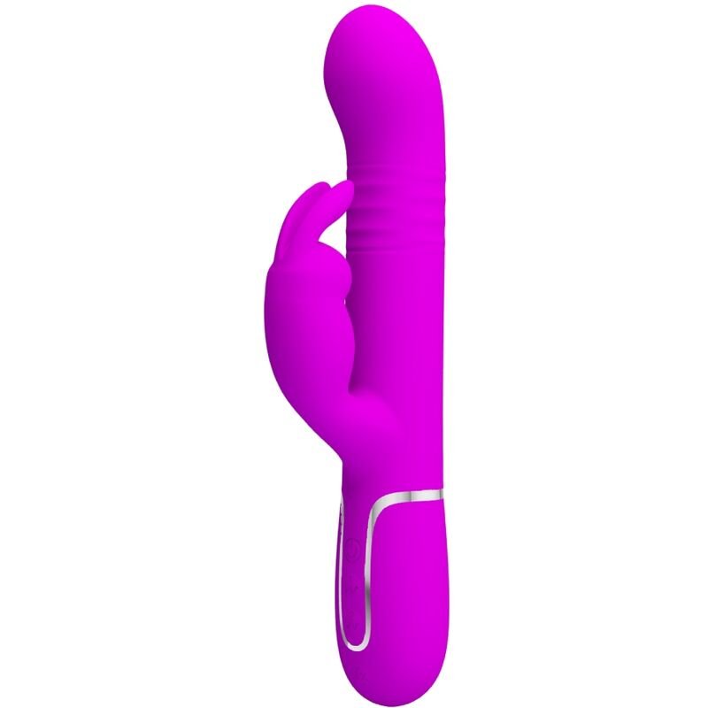 PRETTY LOVE - VIBRADOR COALE RABBIT PERLAS VIOLETA - JUGUETES BIENESTAR - El Arte del Placer