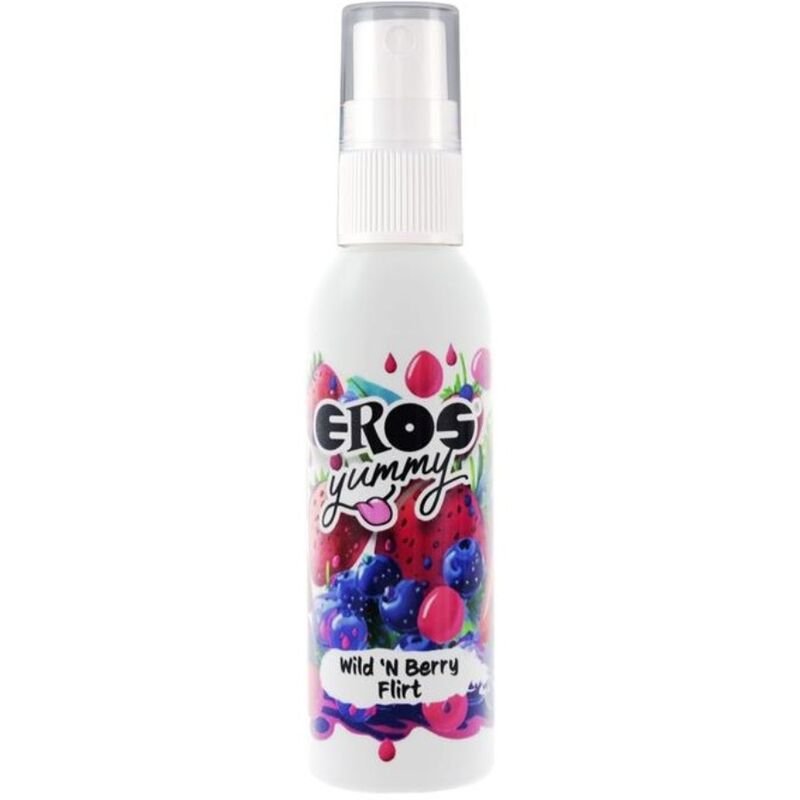 EROS - YUMMY SPRAY CORPORAL WILD AND BERRY FLIRT 50 ML - Aceites con Sabores - El Arte del Placer