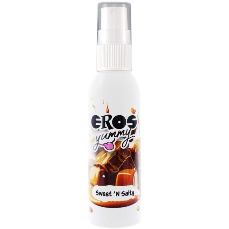 EROS - YUMMY SPRAY CORPORAL SWEET AND SALTY 50 ML - Aceites con Sabores - El Arte del Placer