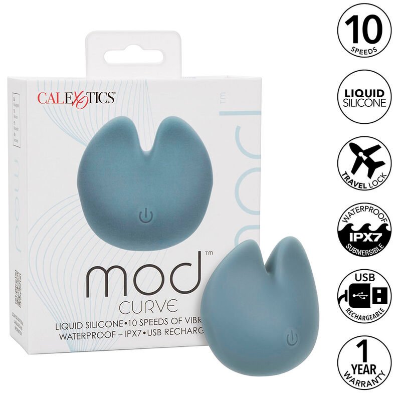 CALEXOTICS - MOD CURVE ESTIMULADOR AZUL - Estimuladores - El Arte del Placer