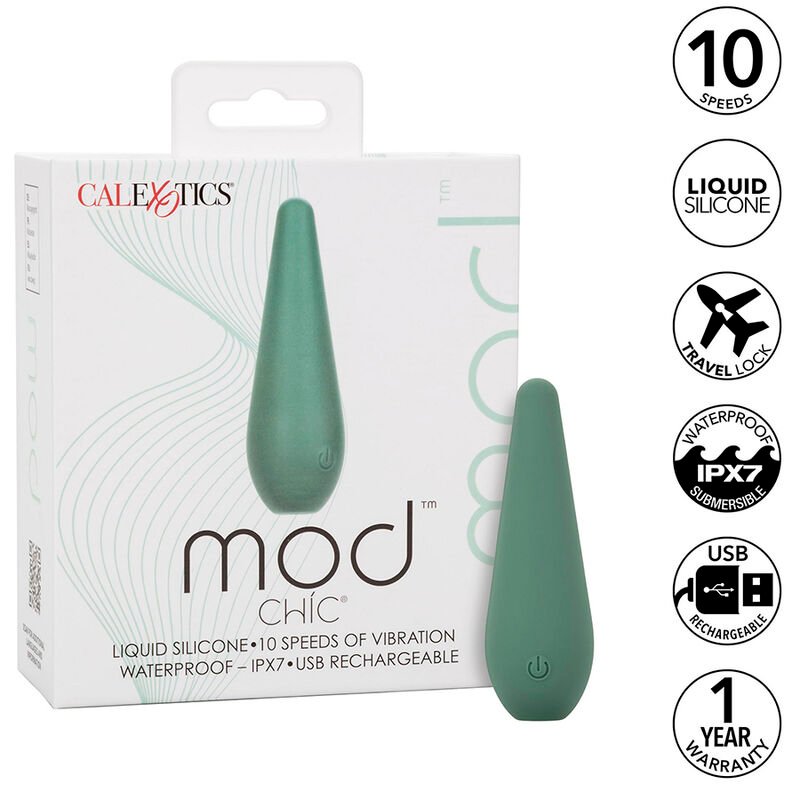 CALEXOTICS - MOD CHIC ESTIMULADOR VERDE - Estimuladores - El Arte del Placer