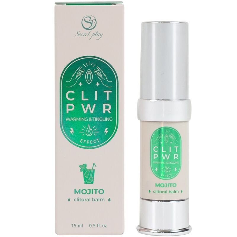 SECRET PLAY - CLIT PWR BÁLSAMO DE CLÍTORIS MOJITO - DROGUERÍA - El Arte del Placer