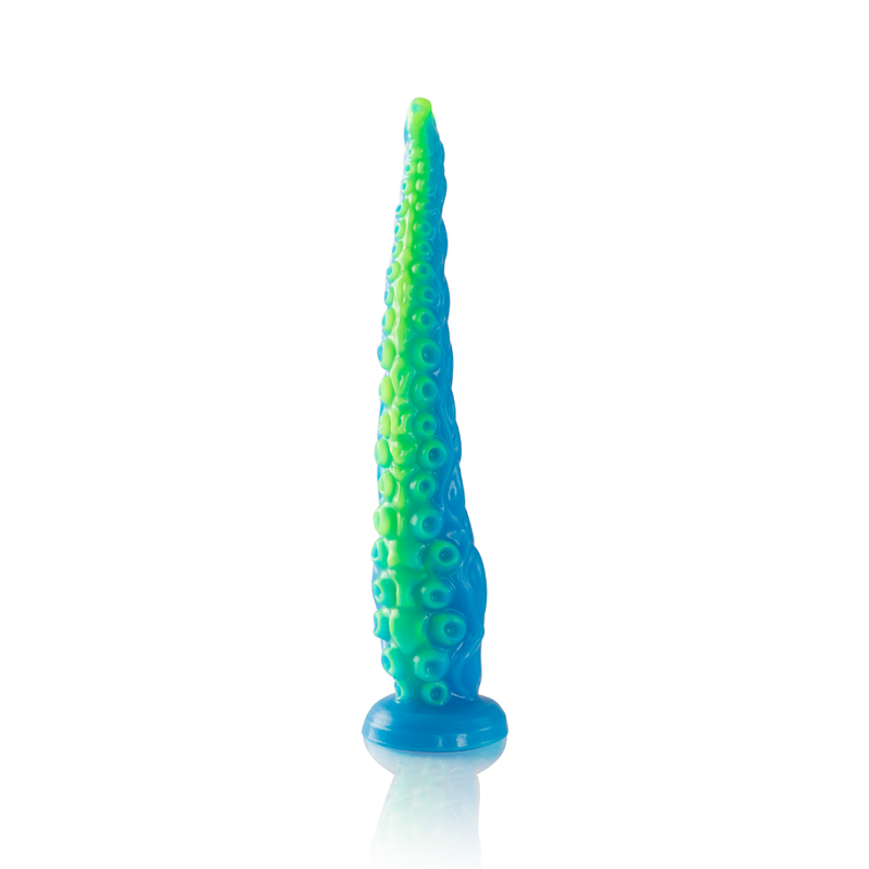 EPIC - SCYLLA DILDO TENTÁCULO FINO FLUORESCENTE TAMAÑO PEQUEÑO - Dildos sin Vibración - El Arte del Placer