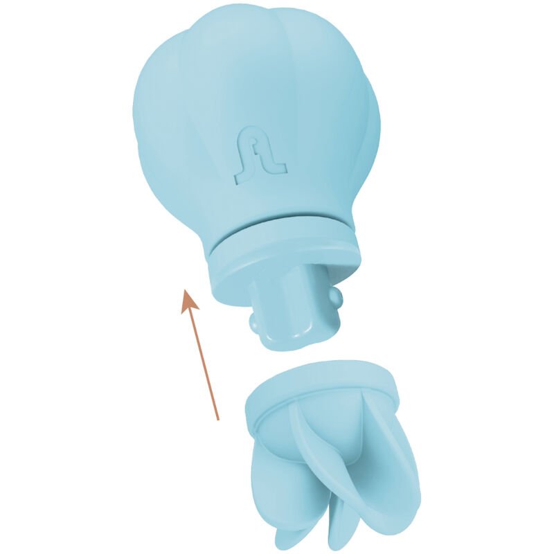 ADRIEN LASTIC - CARESS ESTIMULADOR CLITORIS AZUL - Estimuladores - El Arte del Placer