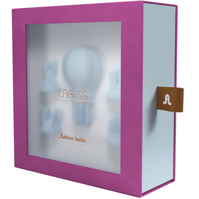 ADRIEN LASTIC - CARESS ESTIMULADOR CLITORIS AZUL - Estimuladores - El Arte del Placer