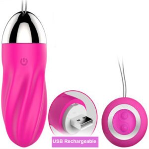 ARMONY - SWEETY HUEVO VIBRADOR ESPIRAL CONTROL REMOTO ROSA - Estimuladores - El Arte del Placer