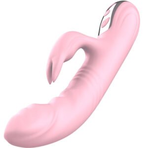 ARMONY - FULLY FINGER VIBRADOR RABBIT EFECTO CALOR ROSA - JUGUETES BIENESTAR - El Arte del Placer