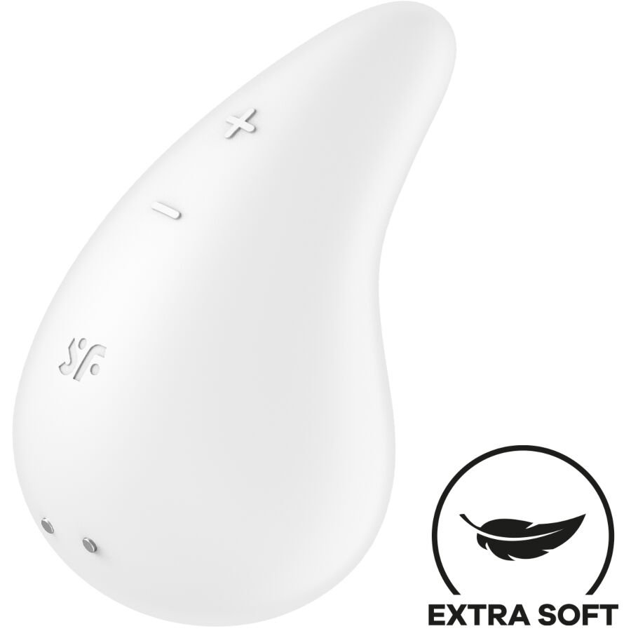 SATISFYER – DEW DROP VIBRADOR LAY-ON - JUGUETES BIENESTAR - El Arte del Placer
