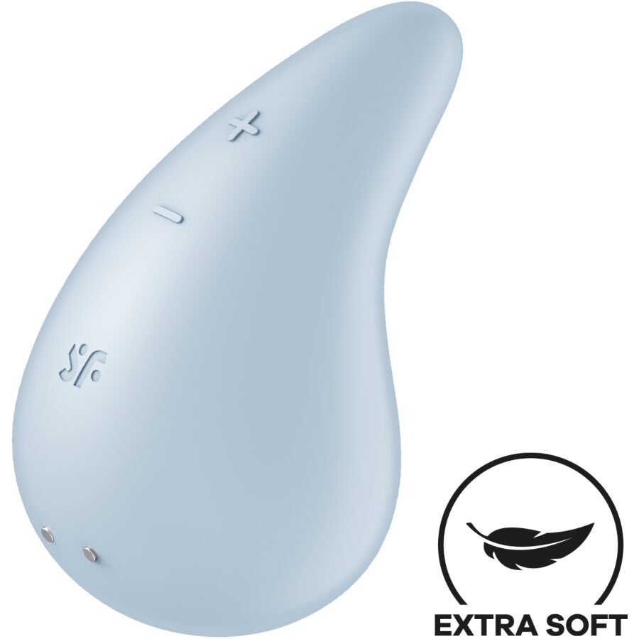 SATISFYER – DEW DROP VIBRADOR LAY-ON - JUGUETES BIENESTAR - El Arte del Placer