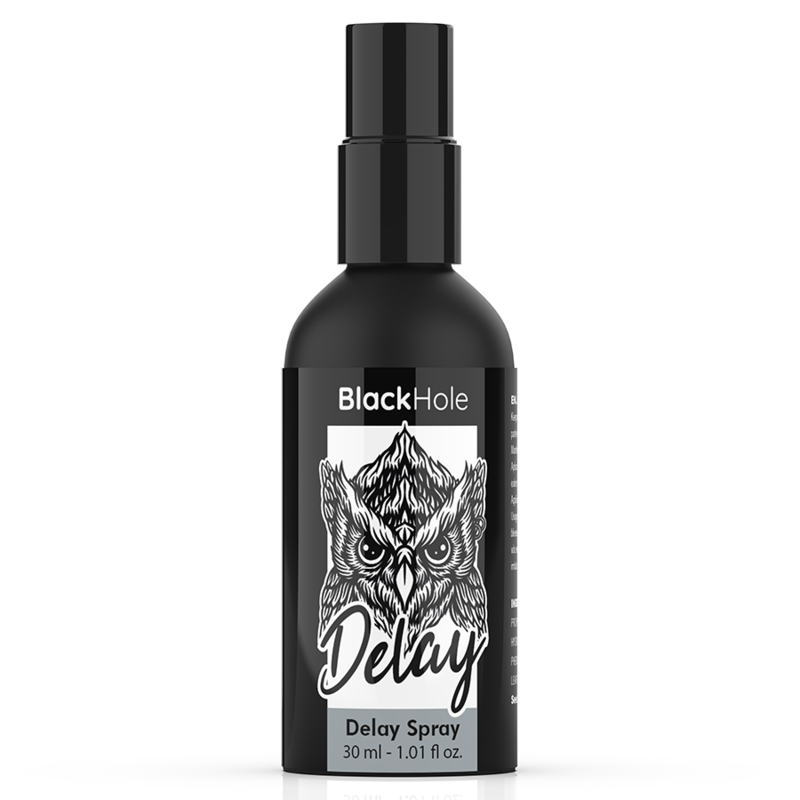 BLACK HOLE - SPRAY RETARDANTE STUDY FORTE 30 ML - DROGUERÍA - El Arte del Placer