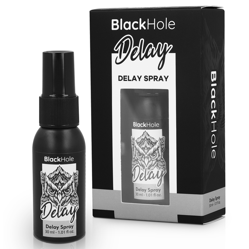 BLACK HOLE - SPRAY RETARDANTE STUDY FORTE 30 ML - DROGUERÍA - El Arte del Placer