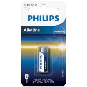 PHILIPS - PILA ALCALINA 12V LR23A MN21 8LR932 BLISTER*1 - ARTÍCULOS VARIOS - El Arte del Placer