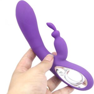 ARMONY - BELLA VIBRADOR RABBIT PULL RING VIOLETA - JUGUETES BIENESTAR - El Arte del Placer