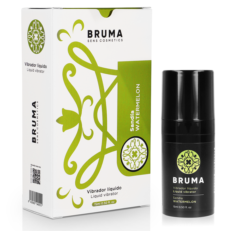 BRUMA - VIBRADOR LÍQUIDO  SANDÍA - DROGUERÍA - El Arte del Placer