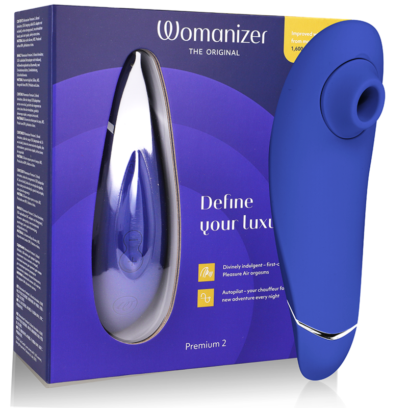 WOMANIZER - PREMIUM 2 ESTIMULADOR DE CLÍTORIS ARÁNDANO - Estimuladores - El Arte del Placer