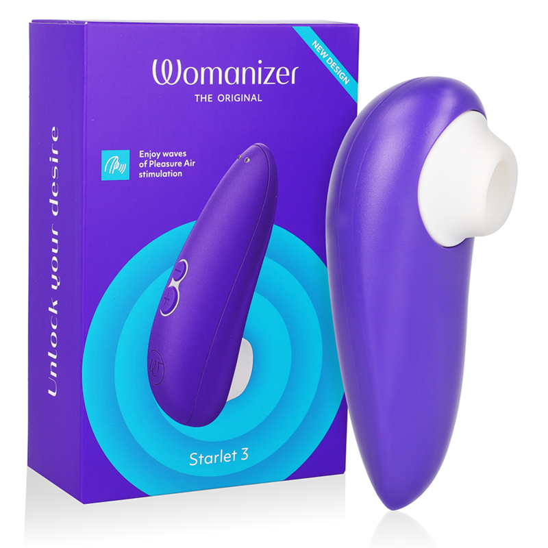 WOMANIZER - STARLET 3 ESTIMULADOR CLÍTORIS INDIGO - Estimuladores - El Arte del Placer