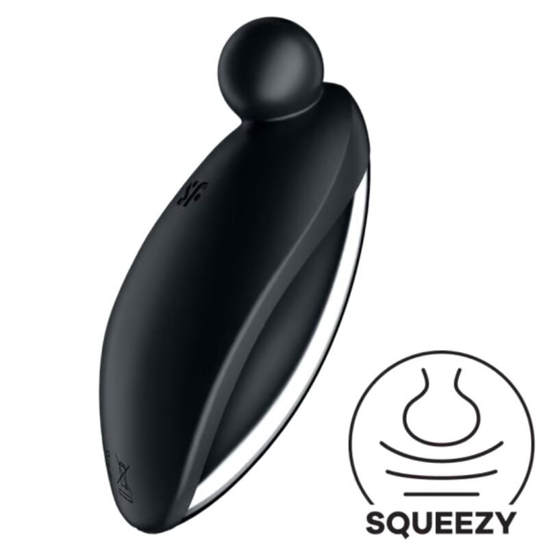 SATISFYER - SPOT ON 2 VIBRADOR LAY-ON NEGRO - Sin categorizar - El Arte del Placer