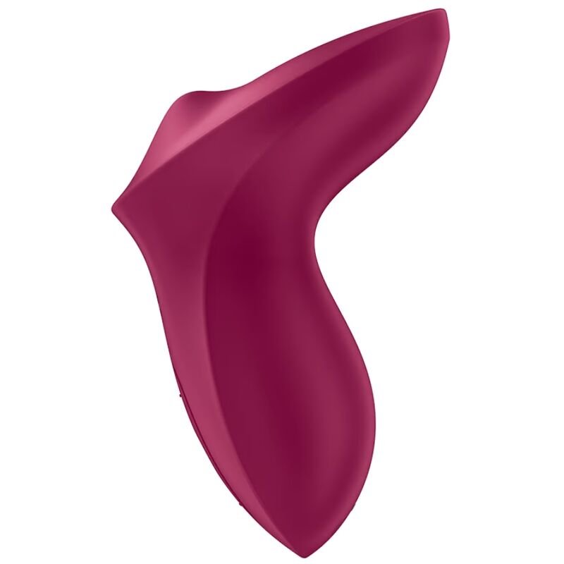 SATISFYER - EXCITERRR VIBRADOR LAY-ON CLÍTORIS FUCSIA - JUGUETES BIENESTAR - El Arte del Placer