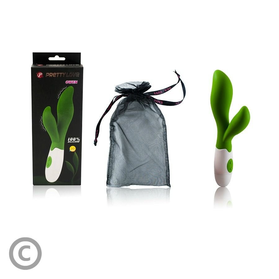 PRETTY LOVE - FLIRTATION VIBRADOR OWEN VERDE - JUGUETES BIENESTAR - El Arte del Placer