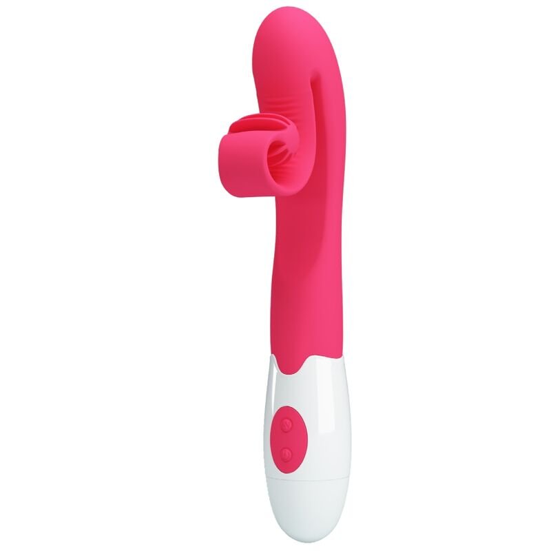 ROMANCE - VIBRADOR Y ESTIMULADOR 30 VELOCIDADES ROSA - JUGUETES BIENESTAR - El Arte del Placer
