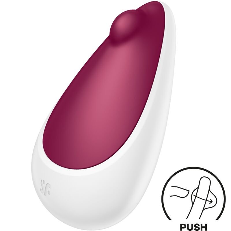 SATISFYER - SPOT ON 3 ESTIMULADOR DE CLÍTORIS ROJO - Sin categorizar - El Arte del Placer