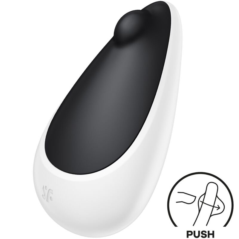 SATISFYER - SPOT ON 3 ESTIMULADOR DE CLÍTORIS NEGRO - JUGUETES BIENESTAR - El Arte del Placer