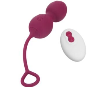 ARMONY - BLOSSOMS PESAS VAGINALES VIBRADOR CONTROL REMOTO 10 VIBRACIONES ROJO OSCURO - JUGUETES BIENESTAR - El Arte del…