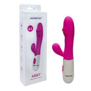 ARMONY - ABBY VIBRADOR & ESTIMULADOR 16 VELOCIDADES ROSA - JUGUETES BIENESTAR - El Arte del Placer