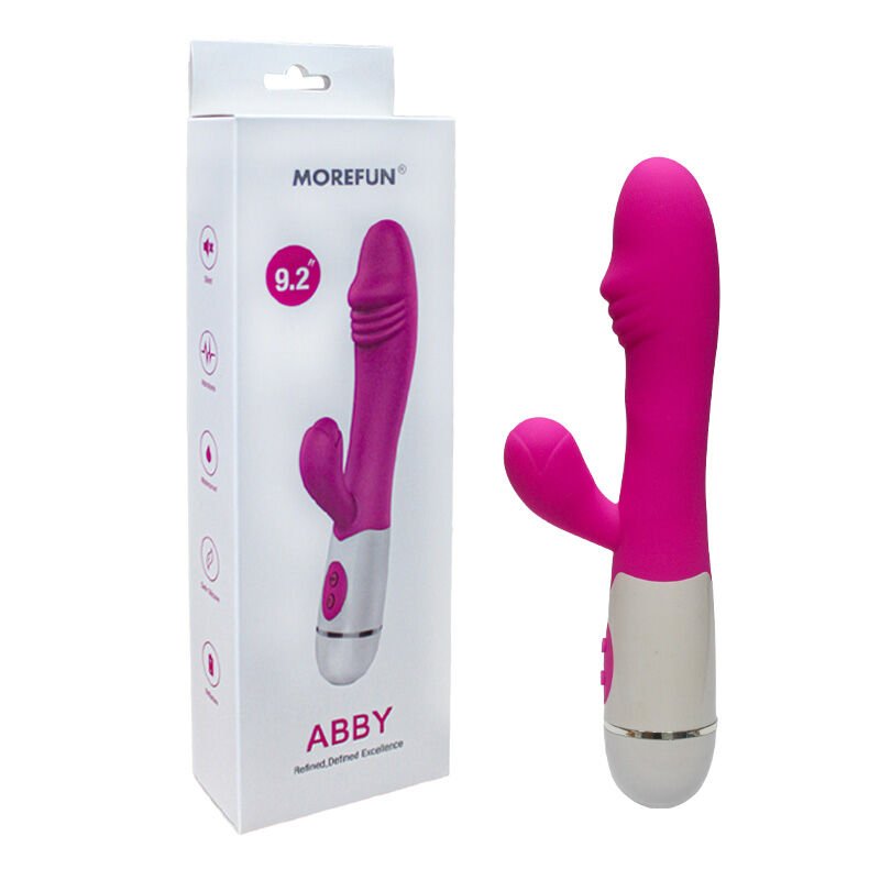 ARMONY - ABBY VIBRADOR & ESTIMULADOR 16 VELOCIDADES ROSA - JUGUETES BIENESTAR - El Arte del Placer