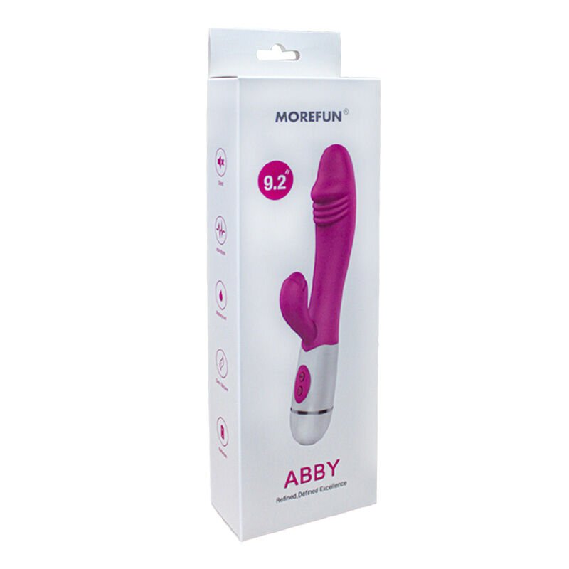 ARMONY - ABBY VIBRADOR & ESTIMULADOR 16 VELOCIDADES ROSA - JUGUETES BIENESTAR - El Arte del Placer
