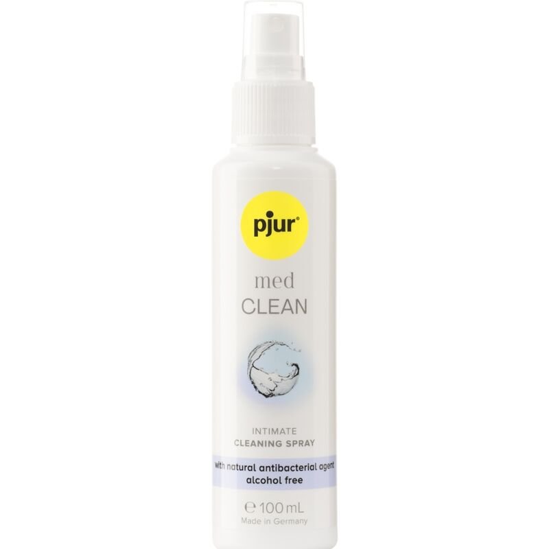 PJUR - MED LIMPIADOR SPRAY 100 ML - Desinfección y Mantenimiento - El Arte del Placer