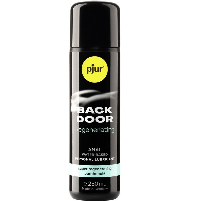 PJUR - BACK DOOR ANAL REGENERATING PANTHENOL BASE AGUA 250 ML - Anal con Relajante - El Arte del Placer
