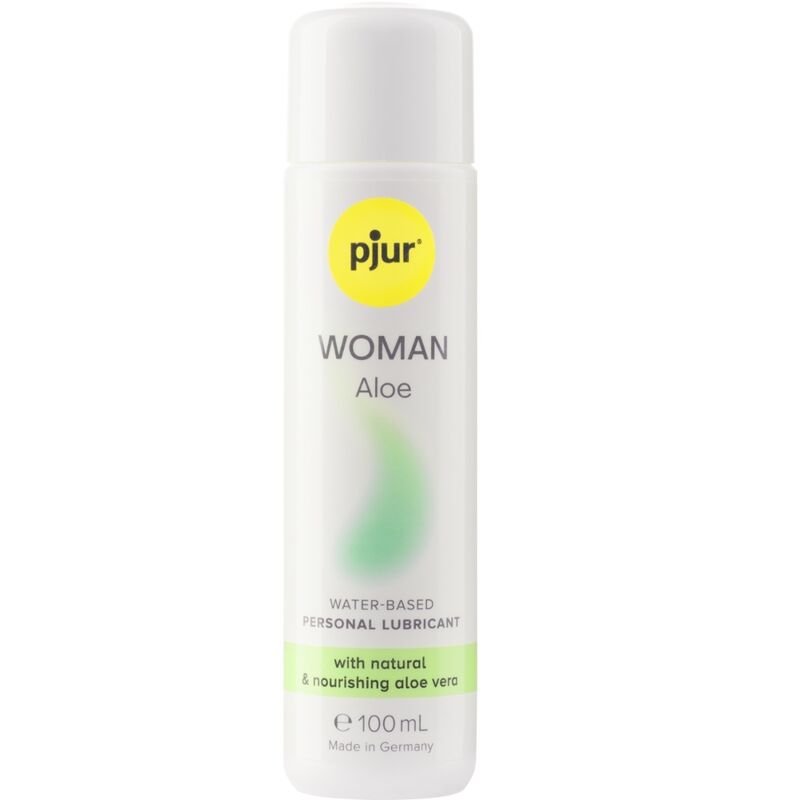 PJUR - WOMAN ALOE LUBRICANTE BASE AGUA 100 ML - Base Agua - El Arte del Placer
