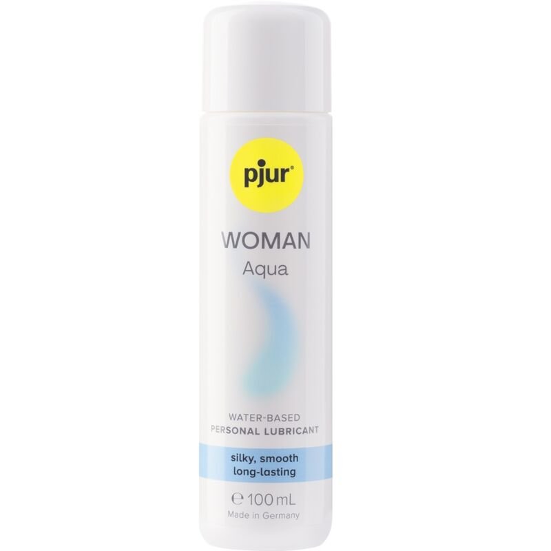 PJUR - WOMAN AQUA LUBRICANTE BASE AGUA 100 ML - Base Agua - El Arte del Placer