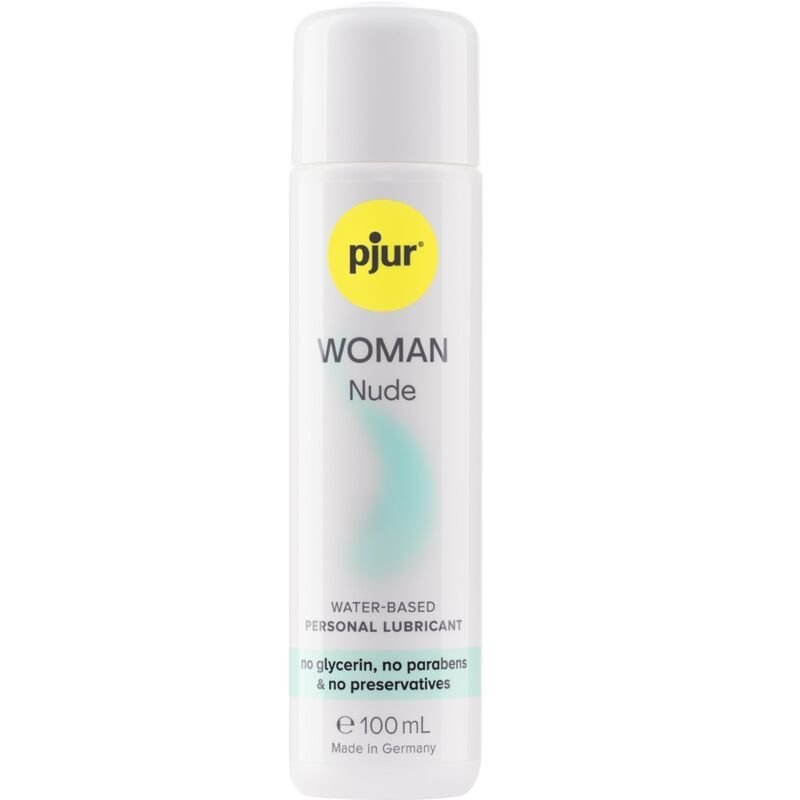 PJUR - WOMAN NUDE LUBRICANTE BASE AGUA 100 ML - Base Agua - El Arte del Placer