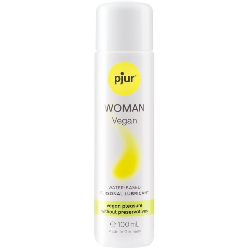 PJUR - WOMAN VEGAN LUBRICANTE BASE AGUA 100 ML - Base Agua - El Arte del Placer