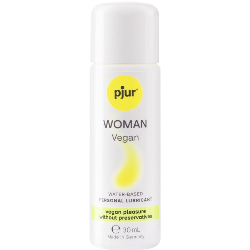 PJUR - WOMAN VEGAN LUBRICANTE BASE AGUA 30 ML - Base Agua - El Arte del Placer