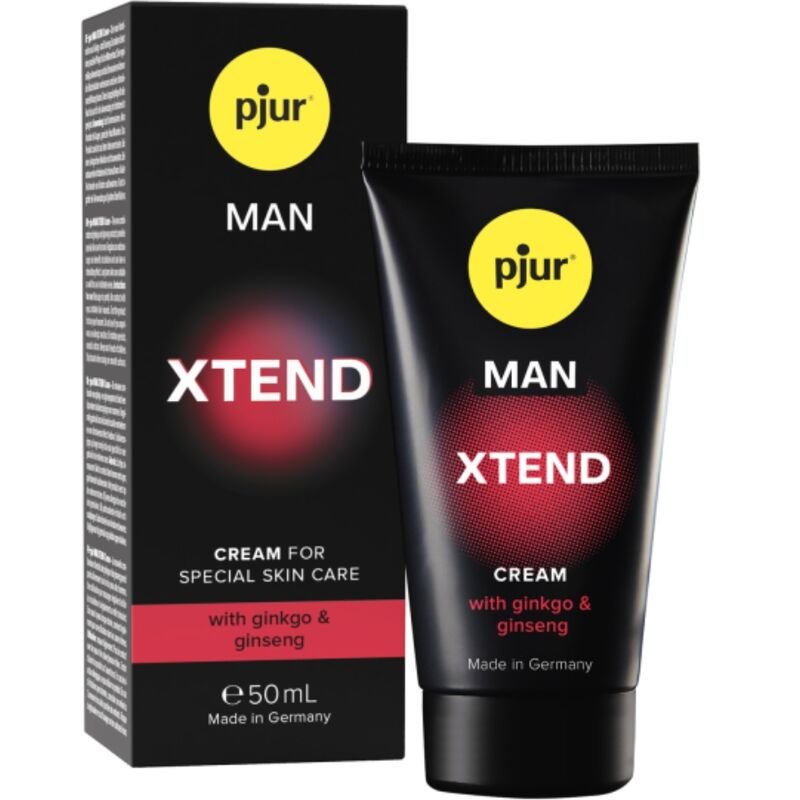 PJUR - MAN XTEND CREMA MASAJE ESTIMULANTE 50 ML - Aumento Erección - El Arte del Placer