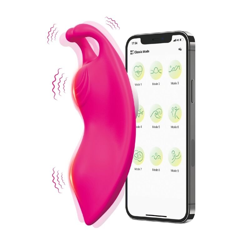 ARMONY - HONEYBEE PANTIES VIBRADOR PUNTO G FUCSIA - APP GRATUITA - Estimuladores - El Arte del Placer