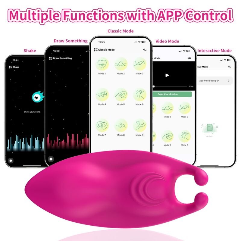 ARMONY - HONEYBEE PANTIES VIBRADOR PUNTO G FUCSIA - APP GRATUITA - Estimuladores - El Arte del Placer