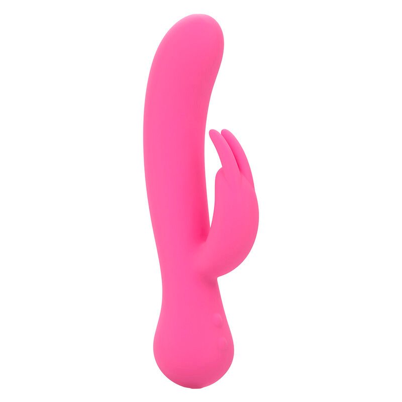 CALEXOTICS - FIRST TIME VIBRADOR RABBIT RECARGABLE ROSA - JUGUETES BIENESTAR - El Arte del Placer